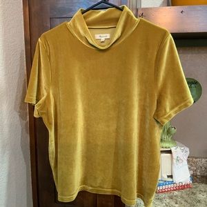 Madewell Velvet Top